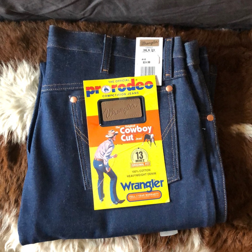 Wrangler Original Fit 38x33 Jeans